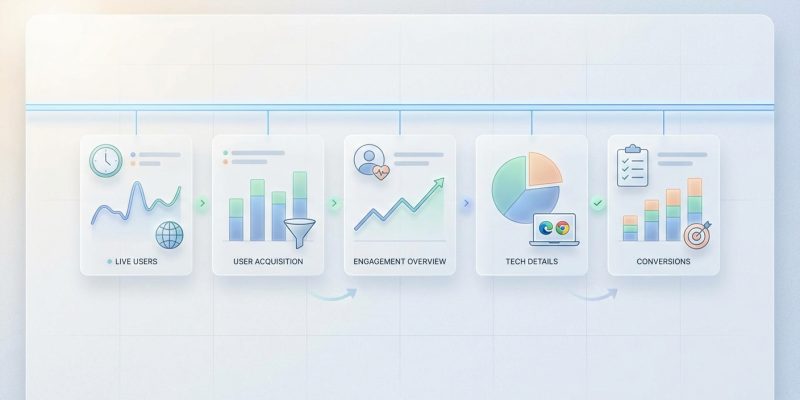 5 Critical Google Analytics 4 Reports Every Webmaster Should Monitor Weekly