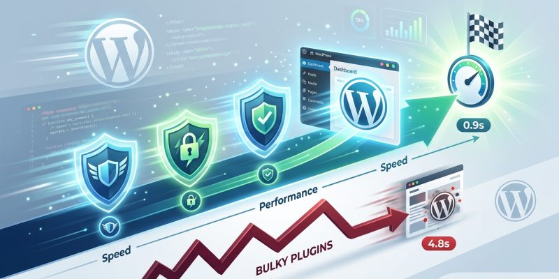 5 Lightweight Security Plugins That Won't Slow Down Your WordPress Site