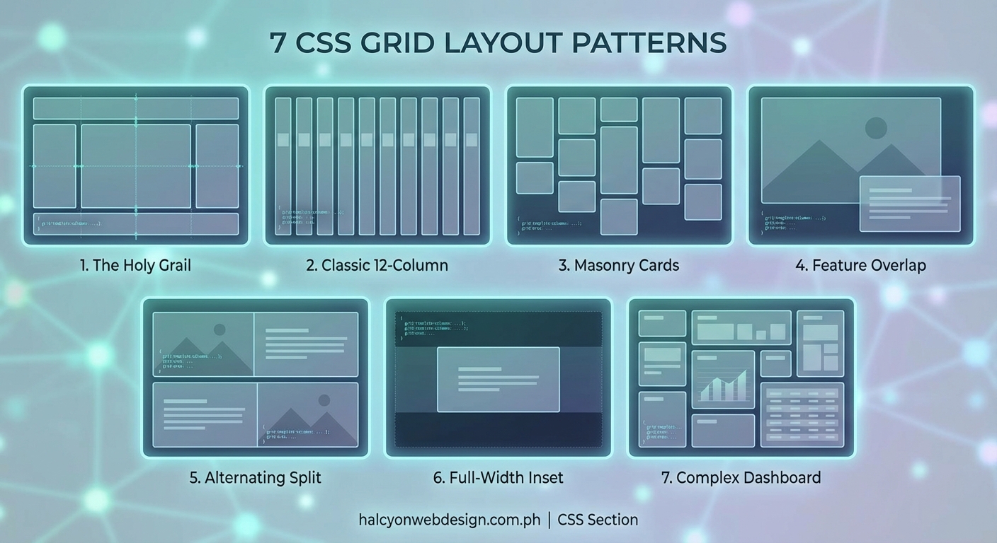 7 CSS Grid Layout Patterns Every WordPress Developer Should Know — 1