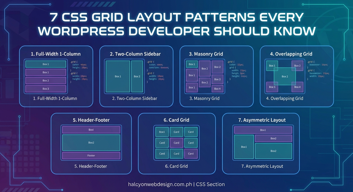 7 CSS Grid Layout Patterns Every WordPress Developer Should Know — 2