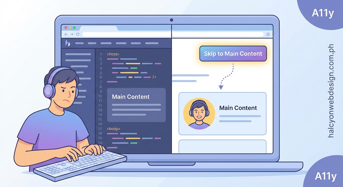 Accessible Skip Links: The 30-Second Fix That Improves Navigation for Everyone — 4