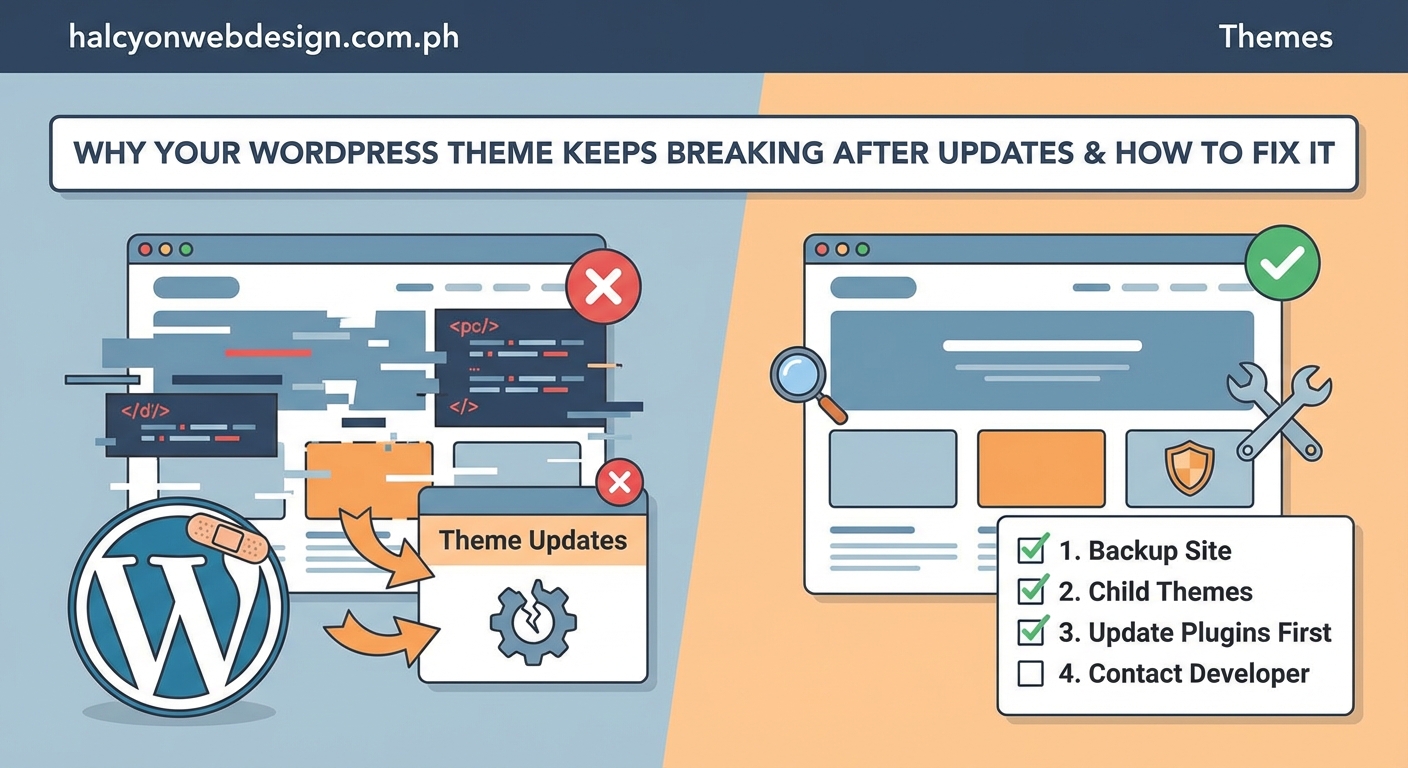 Why Your WordPress Theme Keeps Breaking After Updates and How to Fix It - Illustration 2