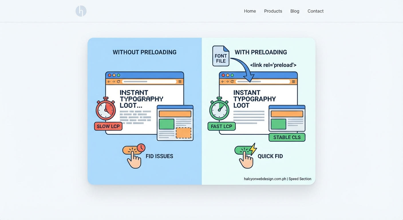 Why Preloading Fonts Matters for Core Web Vitals and How to Do It Right - Illustration 1