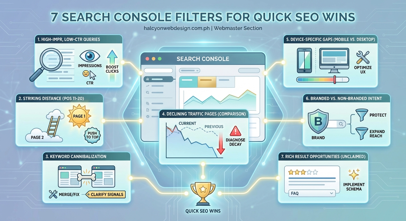 7 Search Console Filters Every Webmaster Should Use to Find Quick SEO Wins - Illustration 1