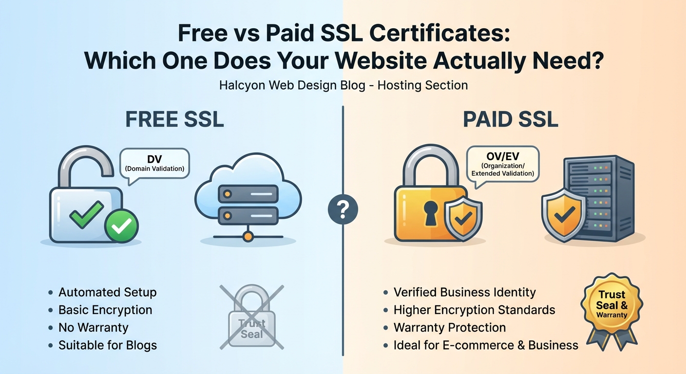 Free vs Paid SSL Certificates: Which One Does Your Website Actually Need? - Illustration 2