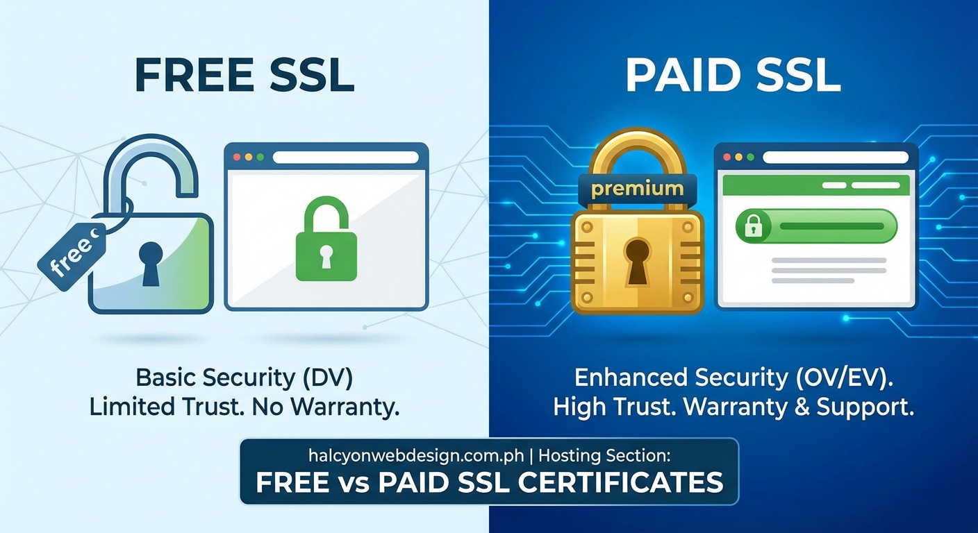 Free vs Paid SSL Certificates: Which One Does Your Website Actually Need? - Illustration 1