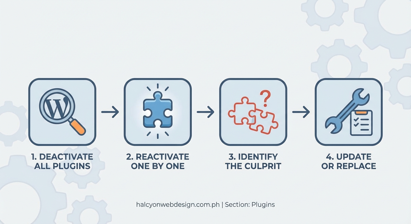 How to Fix Plugin Conflicts in WordPress: A Step-by-Step Troubleshooting Guide - Illustration 4