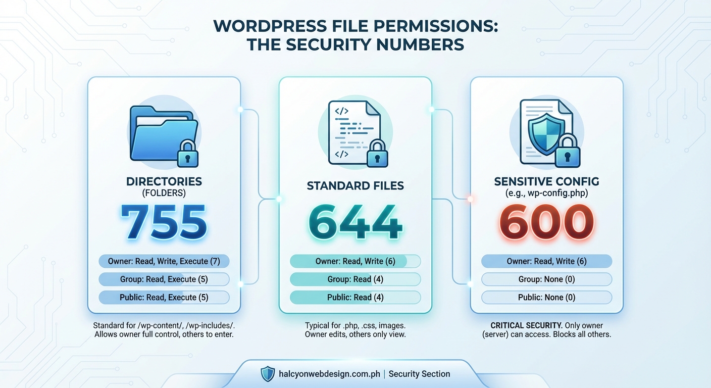 WordPress File Permissions Explained: The Exact Numbers You Need for Security - Illustration 4
