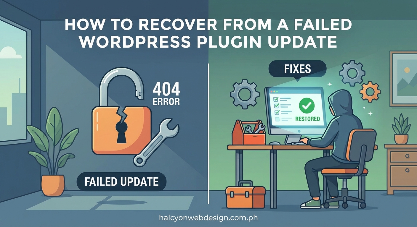 How to Recover From a Failed WordPress Plugin Update That Broke Your Site - Illustration 1