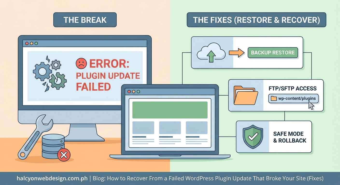 How to Recover From a Failed WordPress Plugin Update That Broke Your Site - Illustration 2