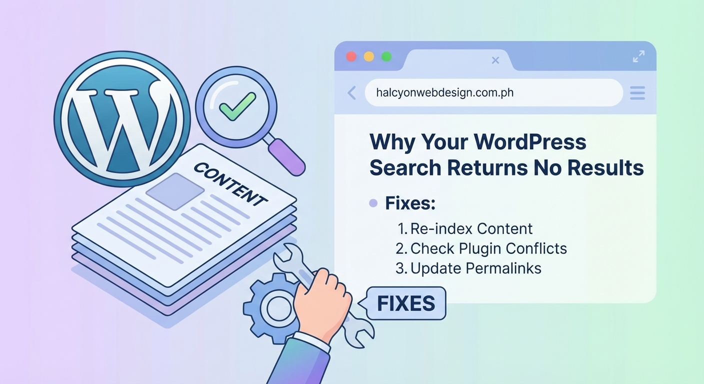 Why Your WordPress Search Function Returns No Results (Even Though Content Exists) - Illustration 1