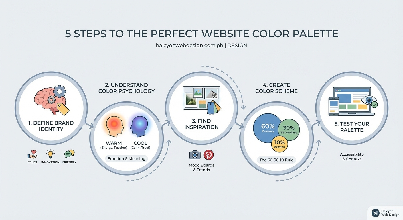 How to Choose the Perfect Color Palette for Your Website in 5 Steps - Illustration 2