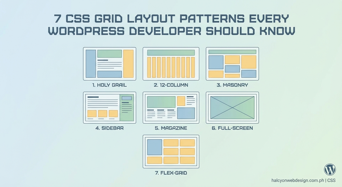 7 CSS Grid Layout Patterns Every WordPress Developer Should Know - Illustration 4