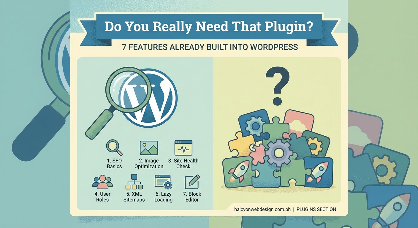 Do You Really Need That Plugin? 7 Features Already Built Into WordPress - Illustration 1