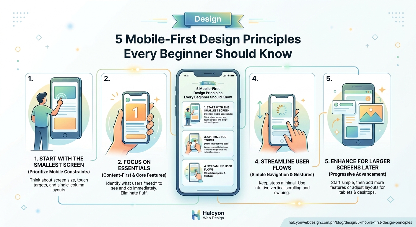 5 Mobile-First Design Principles Every Beginner Should Know - Illustration 2