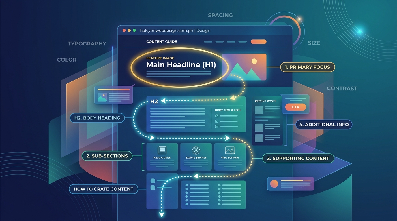 How to Create a Visual Hierarchy That Guides Users Through Your Content - Illustration 1
