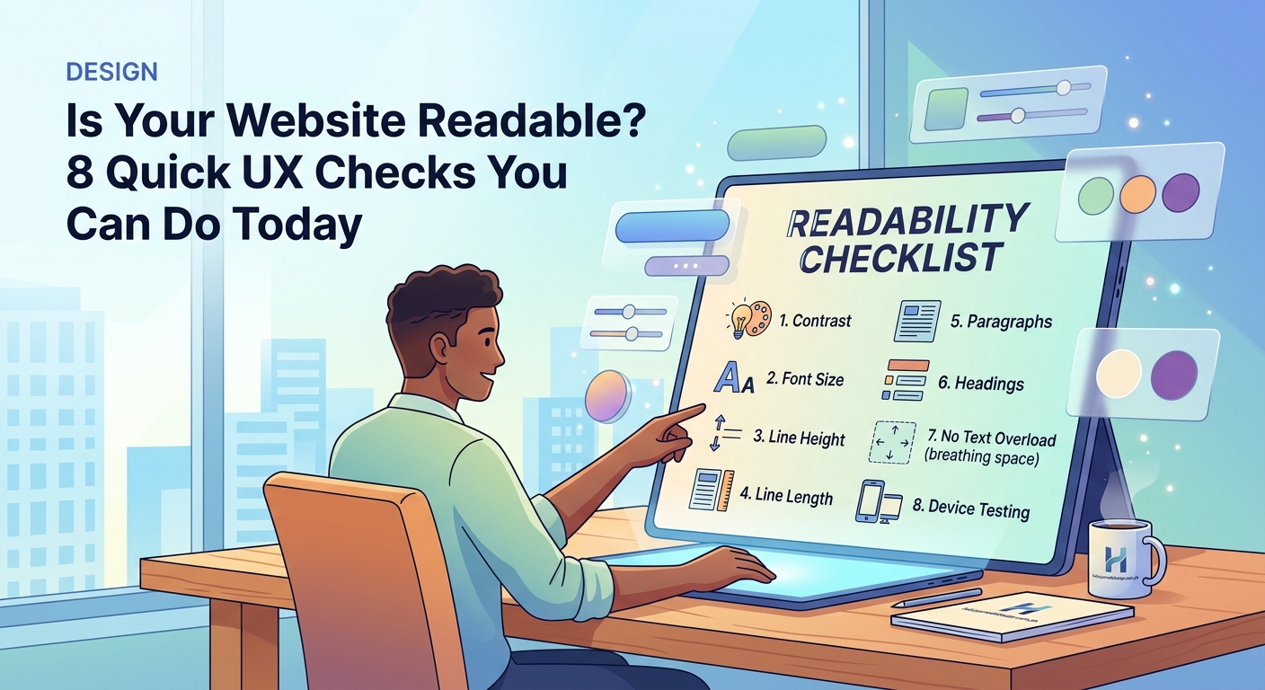 Is Your Website Readable? 8 Quick UX Checks You Can Do Today - Illustration 1