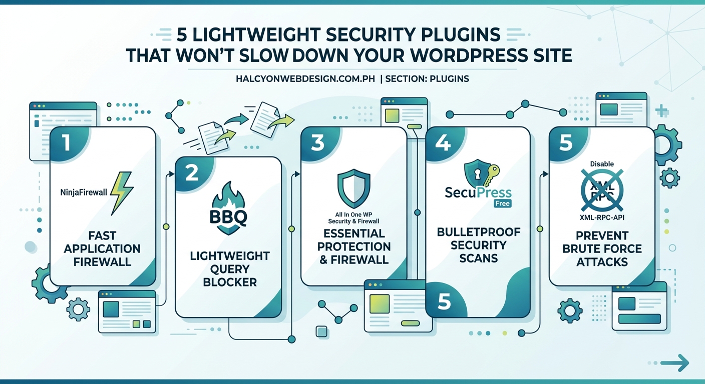 5 Lightweight Security Plugins That Won't Slow Down Your WordPress Site - Illustration 1