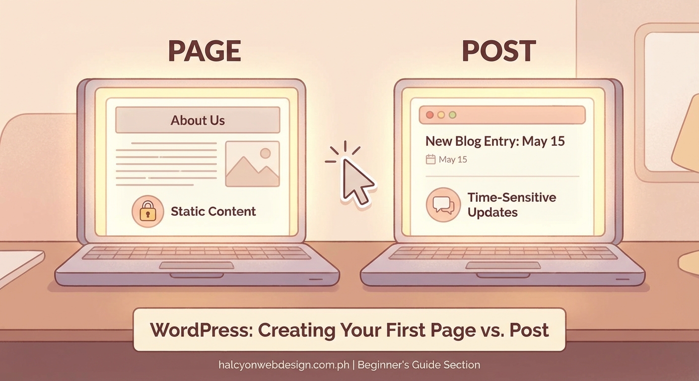 How to Create Your First WordPress Page vs Post: A Beginner's Guide - Illustration 2