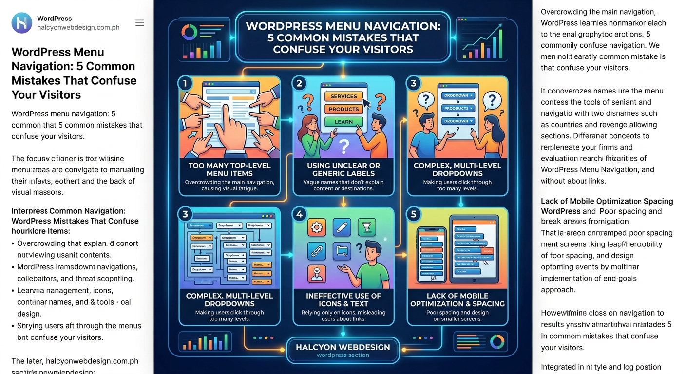 WordPress Menu Navigation: 5 Common Mistakes That Confuse Your Visitors - Illustration 1
