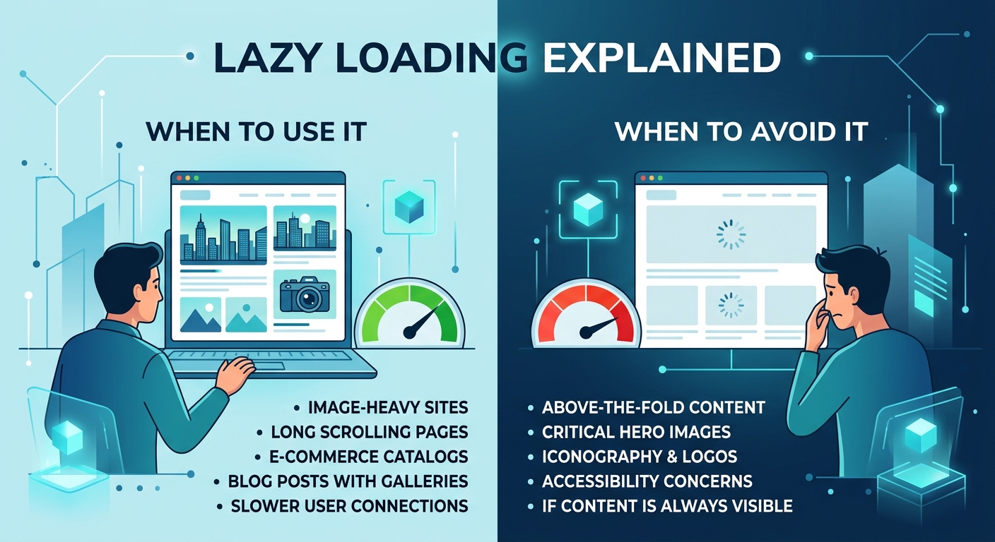 Lazy Loading Explained: When to Use It and When to Avoid It - Illustration 1
