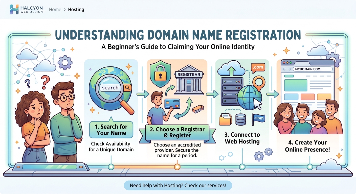 Understanding Domain Name Registration: What Beginners Need to Know - Illustration 1