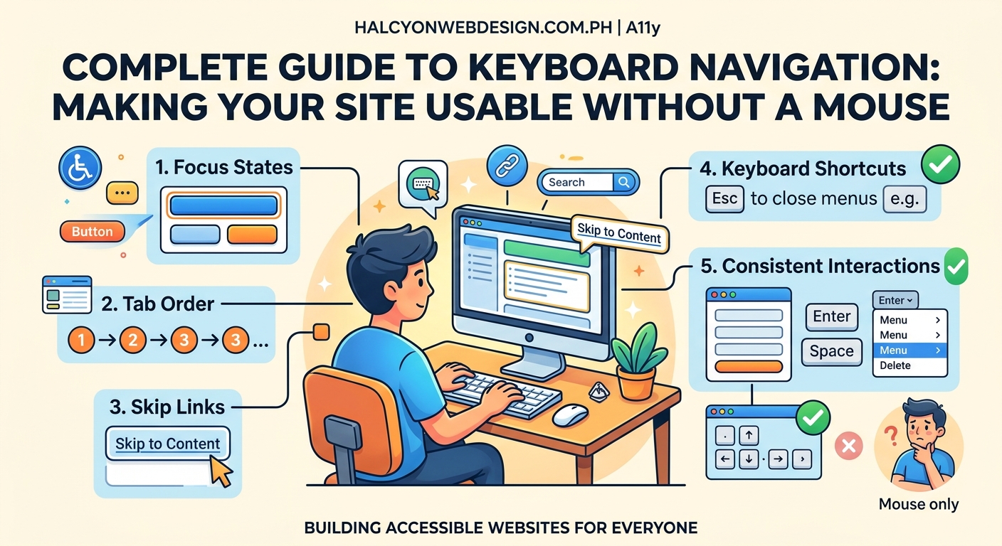 Complete Guide to Keyboard Navigation: Making Your Site Usable Without a Mouse - Illustration 1