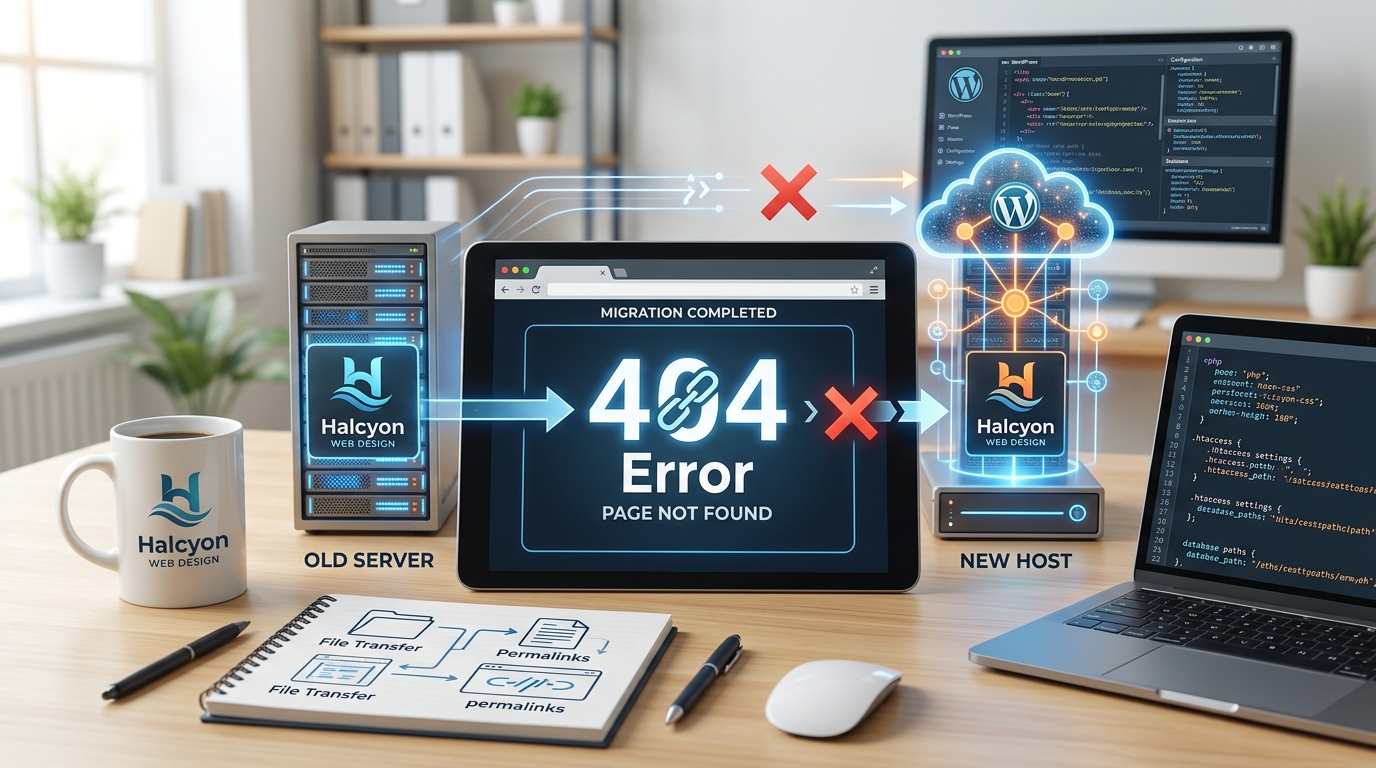 Why 404 Ru Why Is My WordPress Site Showing a 404 Error After Migration? - Halcyon ...