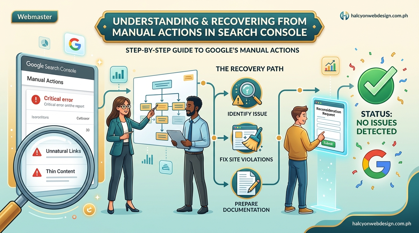 What Are Manual Actions in Search Console and How Do You Recover From Them? - Illustration 1