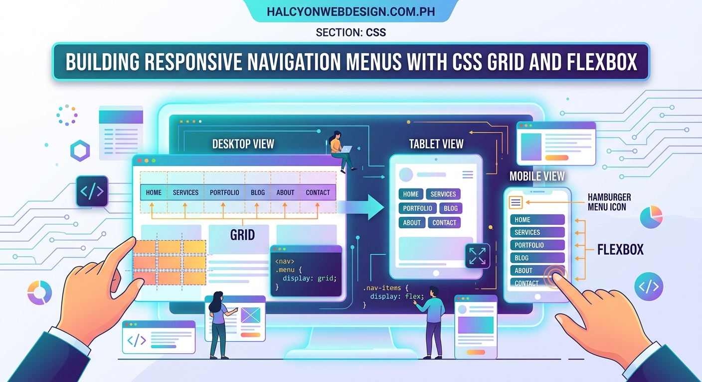 Building Responsive Navigation Menus with CSS Grid and Flexbox — 1