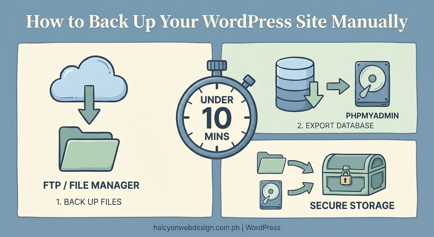 How to Back Up Your WordPress Site Manually in Under 10 Minutes — 2