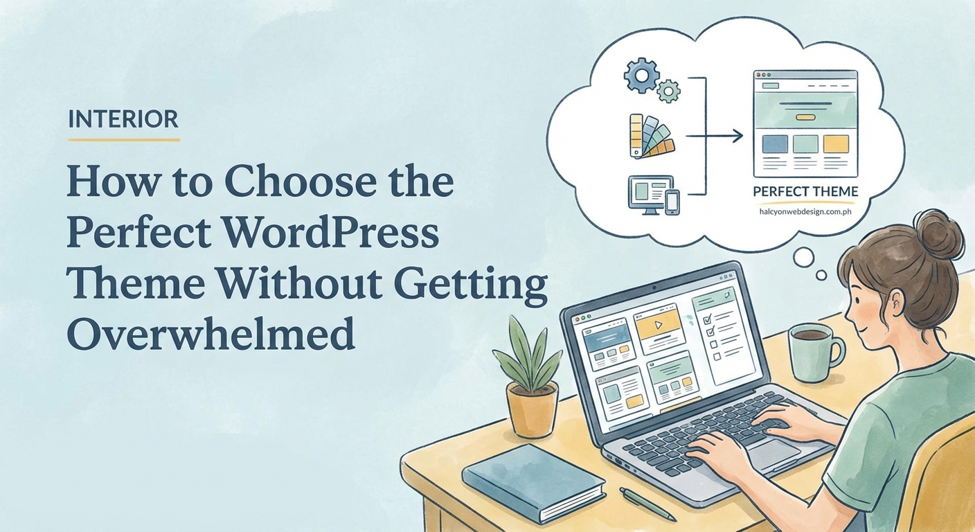 How to Choose the Perfect WordPress Theme Without Getting Overwhelmed — 1