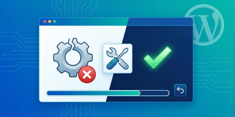 How to Recover From a Failed WordPress Plugin Update That Broke Your Site