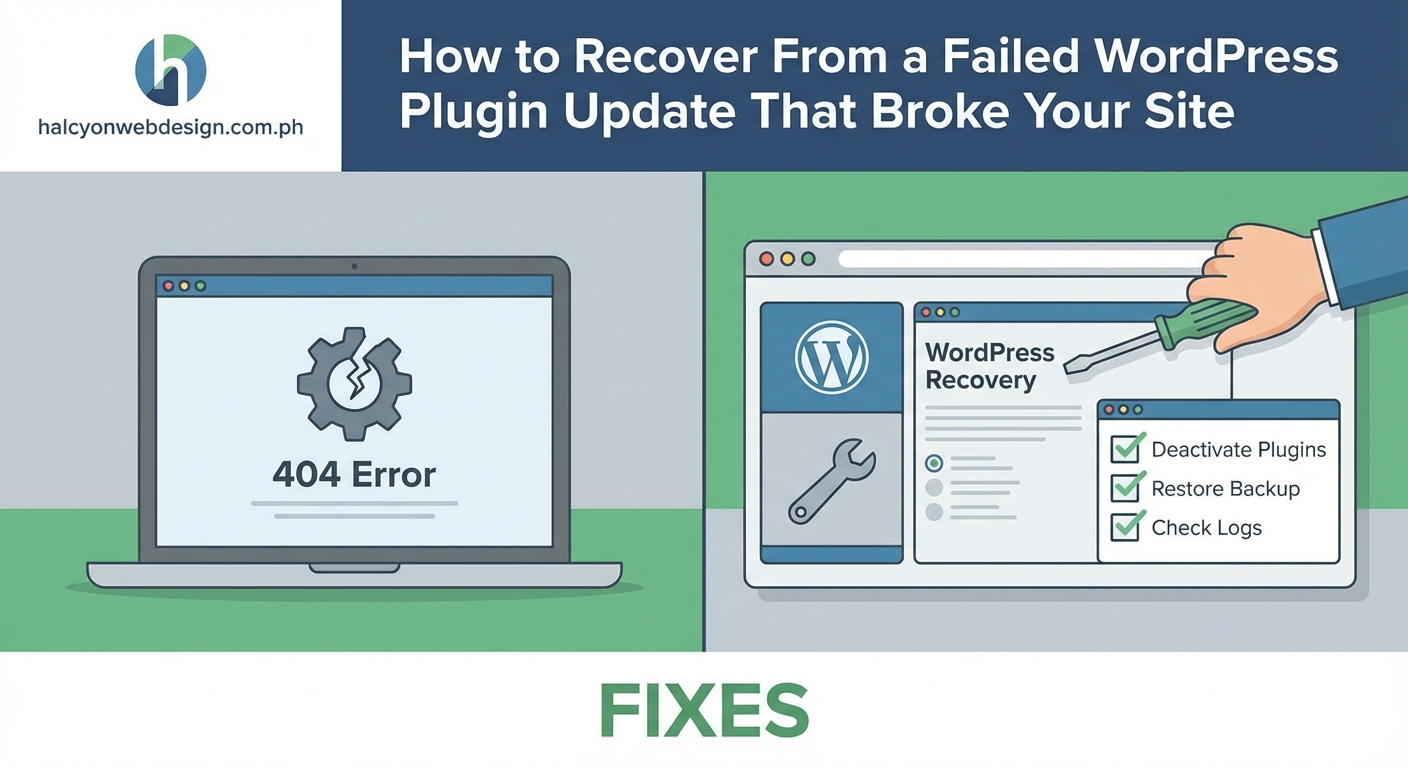 How to Recover From a Failed WordPress Plugin Update That Broke Your Site — 4