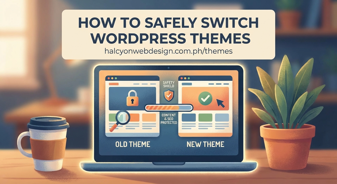 How to Safely Switch WordPress Themes Without Losing Your Content or SEO Rankings — 1