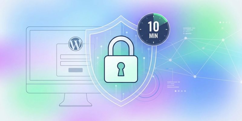 How to Secure Your WordPress Login Page in 10 Minutes