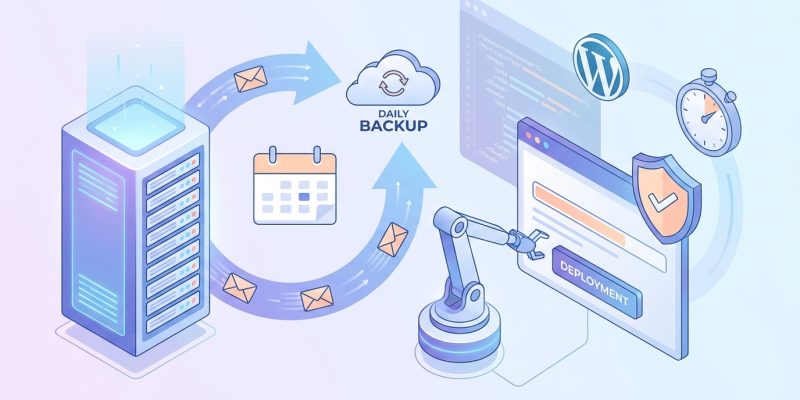 How to Set Up Automatic Daily Backups Before Your Next Deployment