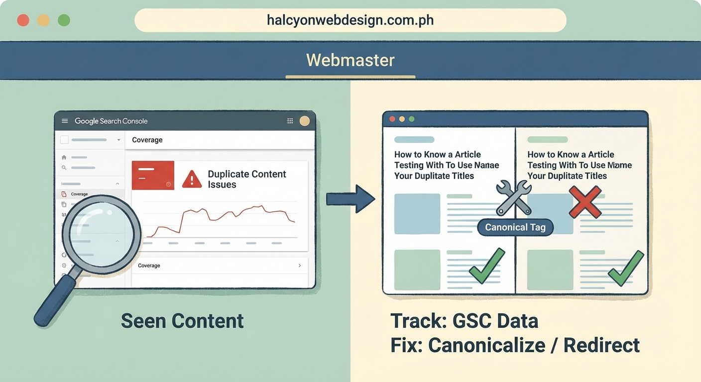 How to Track and Fix Duplicate Content Issues Using Google Search Console — 6