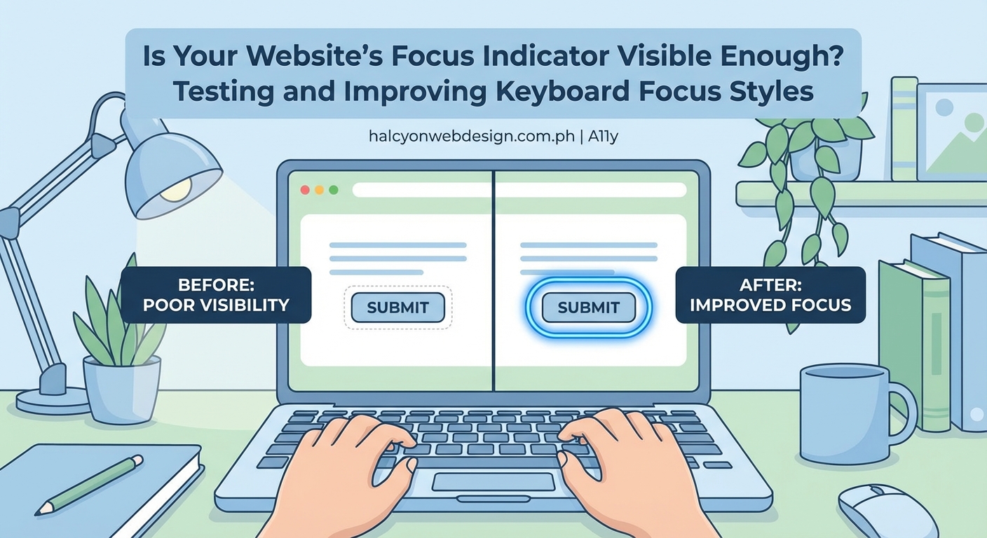 Is Your Website's Focus Indicator Visible Enough? Testing and Improving Keyboard Focus Styles — 3