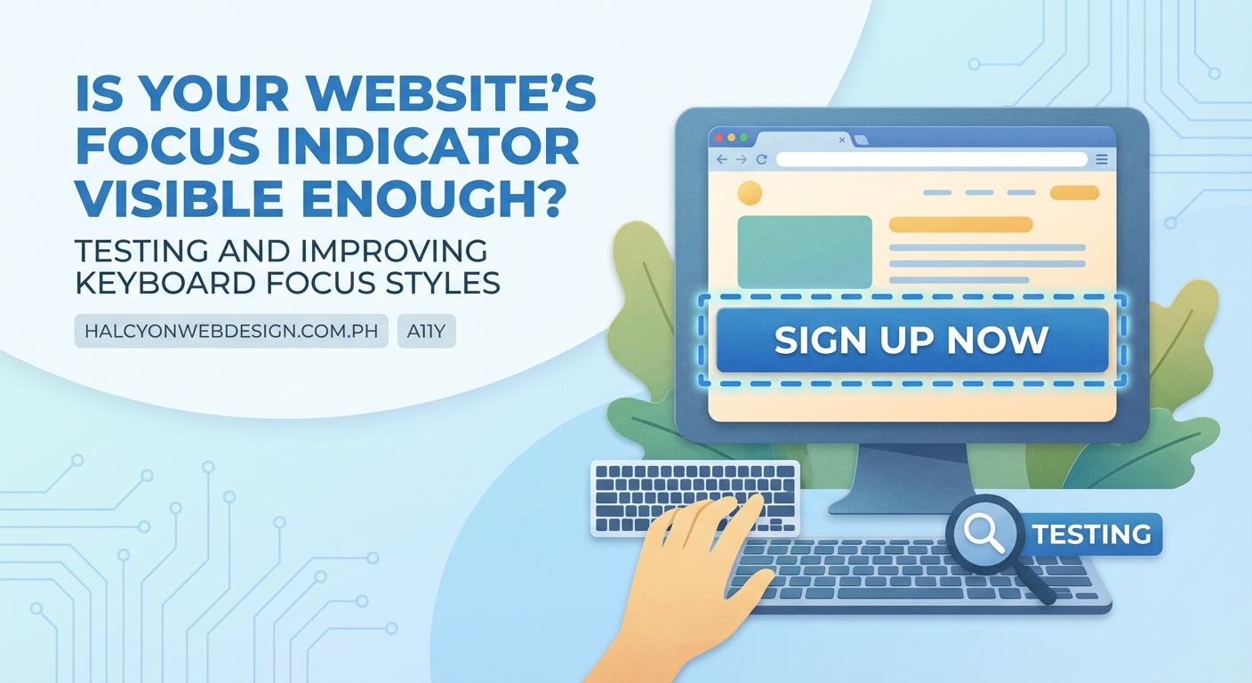 Is Your Website's Focus Indicator Visible Enough? Testing and Improving Keyboard Focus Styles — 4
