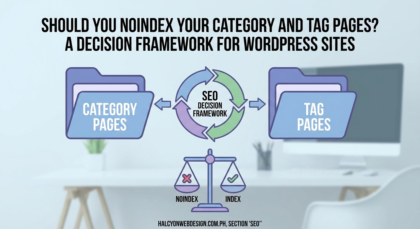 Should You Noindex Your Category and Tag Pages? A Decision Framework for WordPress Sites — 2