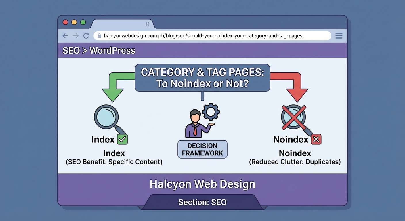 Should You Noindex Your Category and Tag Pages? A Decision Framework for WordPress Sites — 4