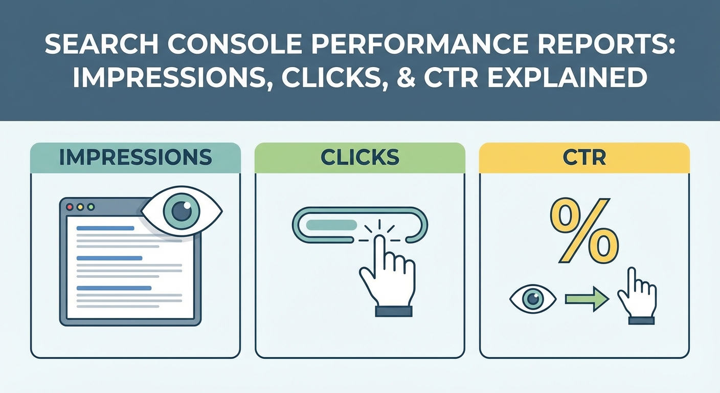 What Is the Difference Between Impressions, Clicks, and CTR in Search Console Performance Reports? — 2