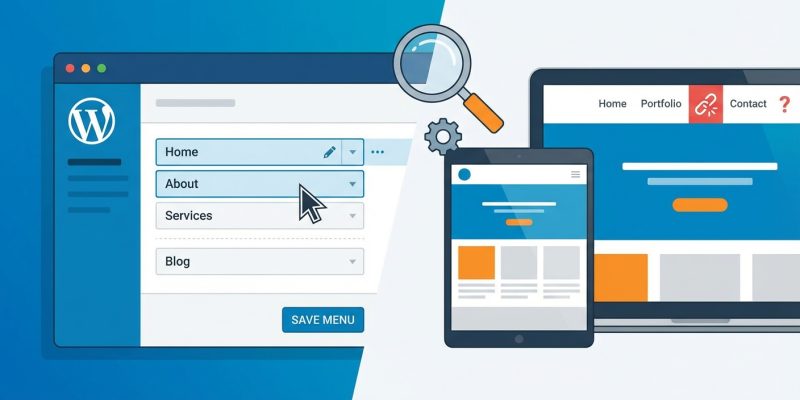 Why Are My WordPress Menu Changes Not Showing on the Live Site?