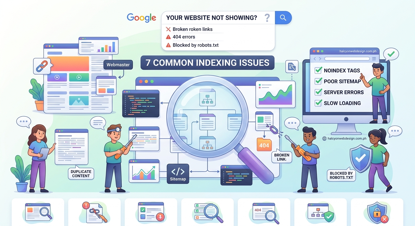 Why Is My Website Not Showing Up on Google? 7 Common Indexing Issues — 1