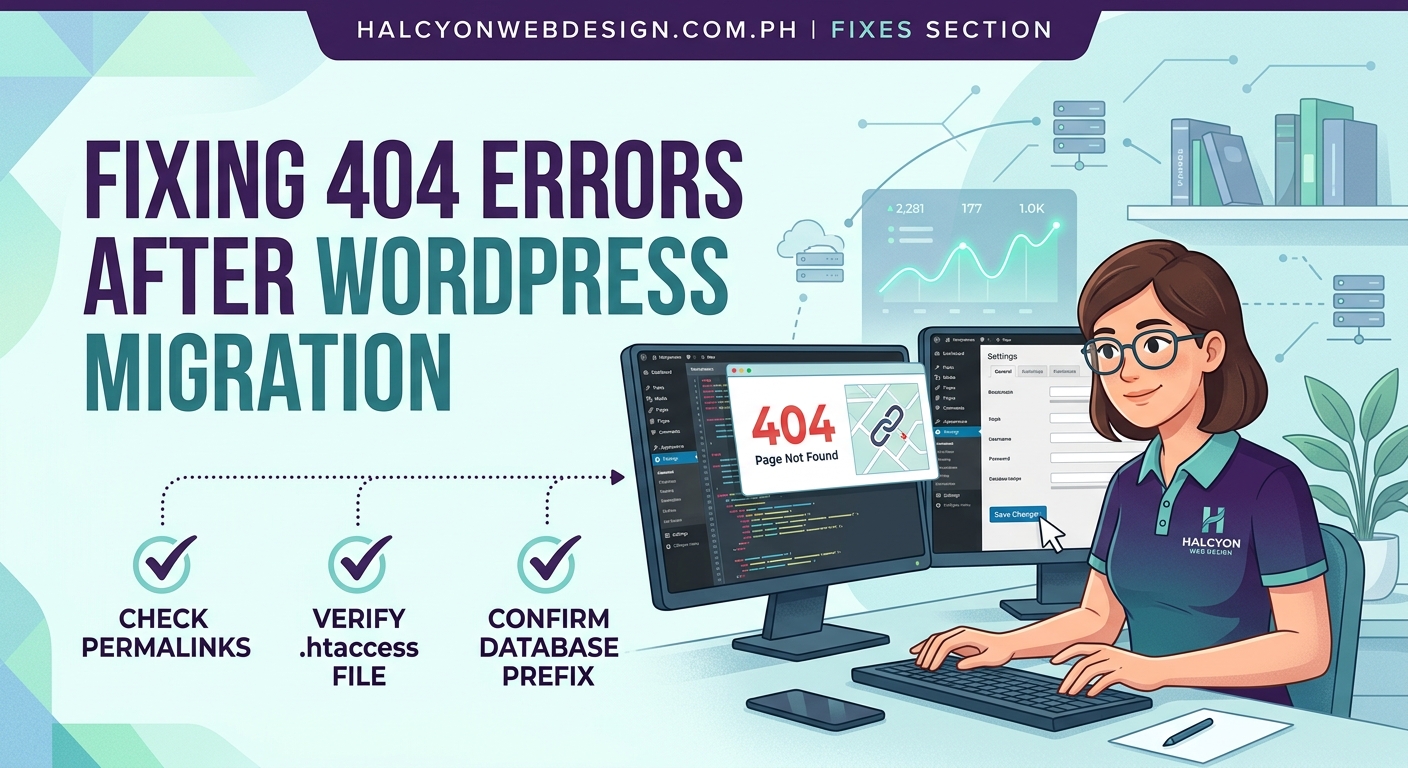 Why Is My WordPress Site Showing a 404 Error After Migration? — 2