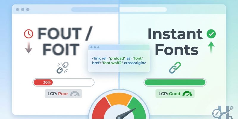 Why Preloading Fonts Matters for Core Web Vitals and How to Do It Right