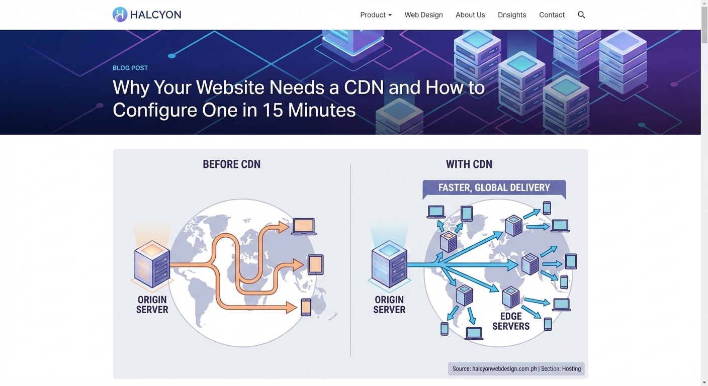Why Your Website Needs a CDN and How to Configure One in 15 Minutes — 3