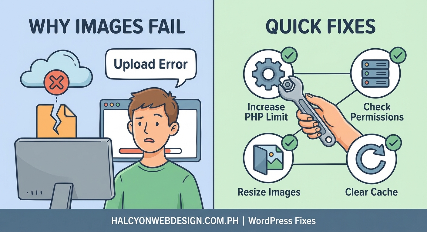 Why Your WordPress Images Won't Upload (And How to Fix It) — 1