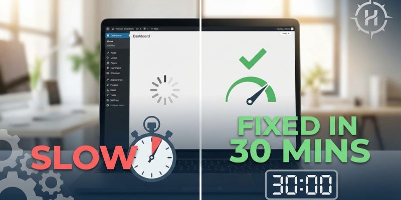 Why Your WordPress Site Loads Slowly (And How to Fix It in 30 Minutes)